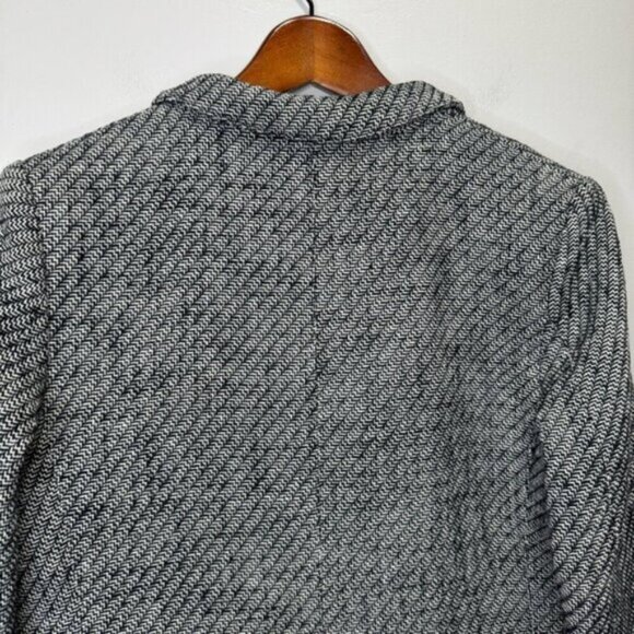 SMYTHE Shrunken 90's Blazer Size Large Luxury Designer Classic - Picture 11 of 14